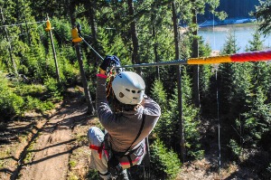 Abenteuer Park + Zipline für meinen JGA in Varsovie | Junggesellenabschied