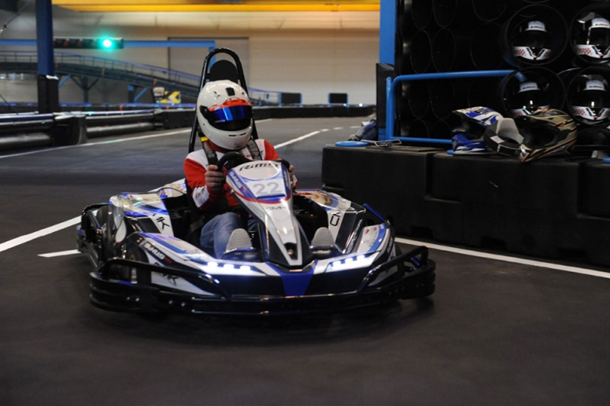 karting électrique pour mon crazy-evg à prague !
