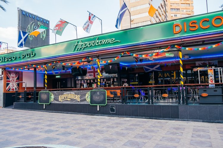 Benidorm pubs & clubs, Best bars in Benidorm, Benidorm Nightlife, Hippodrome Benidorm