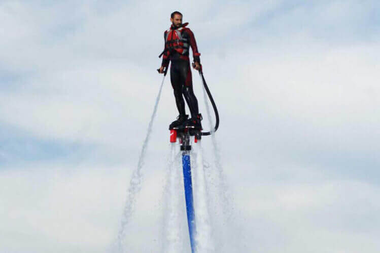 Flyboard Budget  pour mon EVG à Barcelone