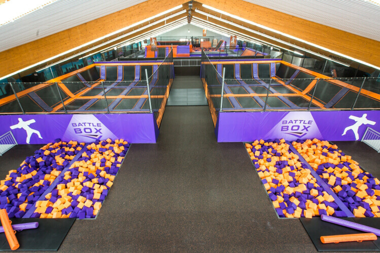 Trampoline Aufblasbares Jumping Aktivities für euren JGA