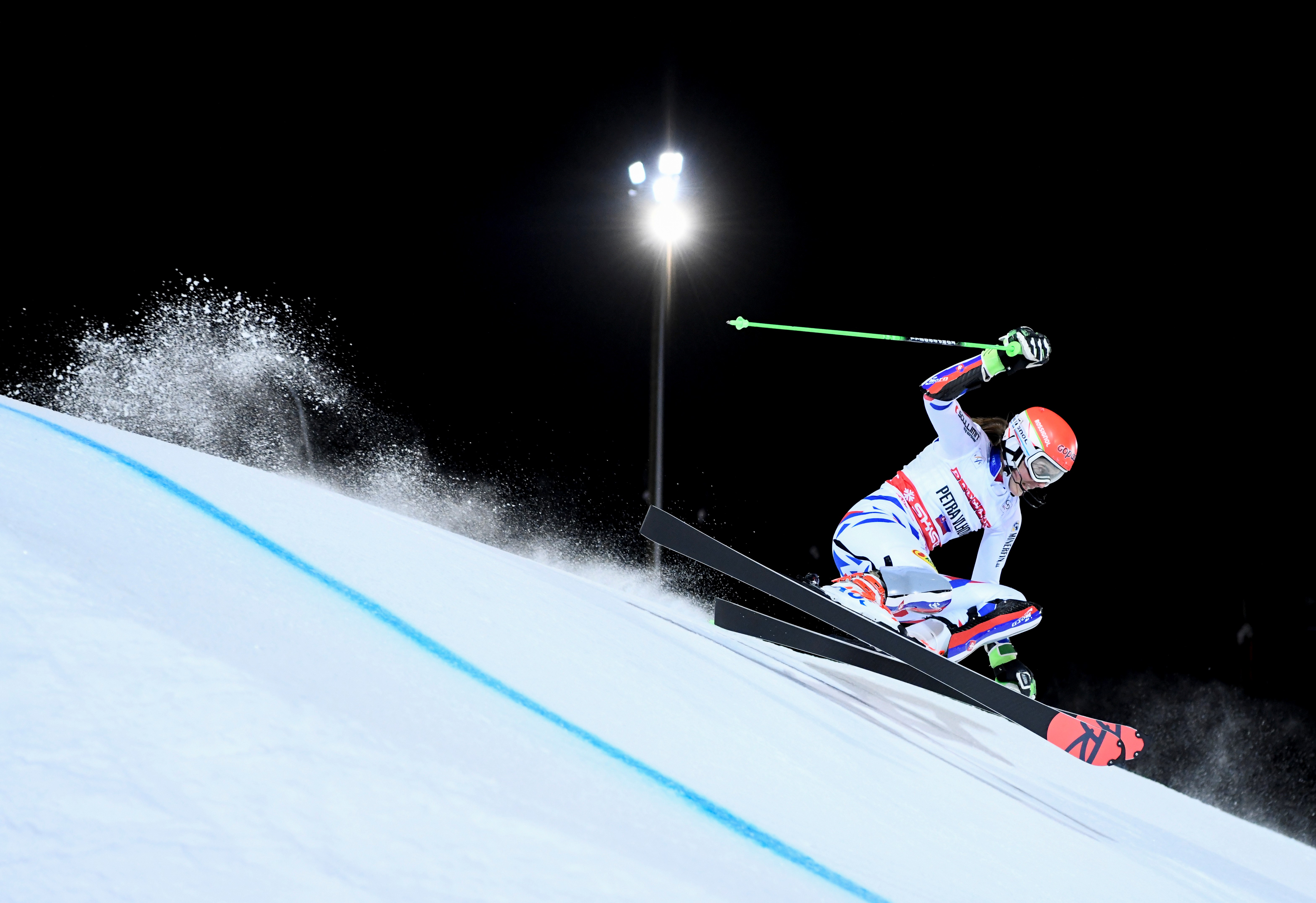 The FIA World Cup Night Slalom will be available to watch on Eurosport 4K Russia 