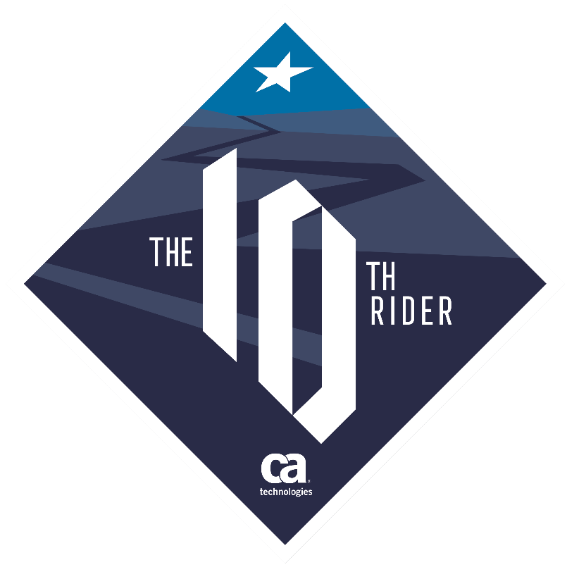 The 10th Rider Challenge logo
