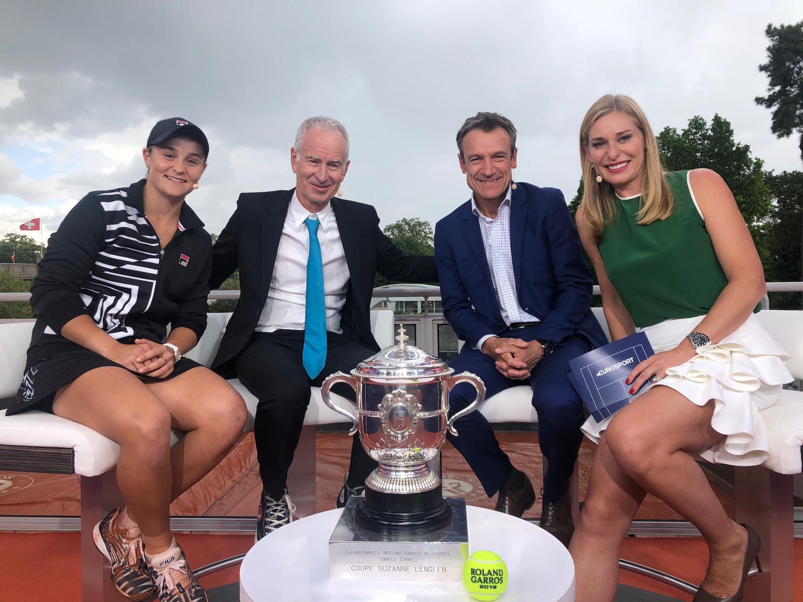 Ash Barty on Game, Schett & Mats