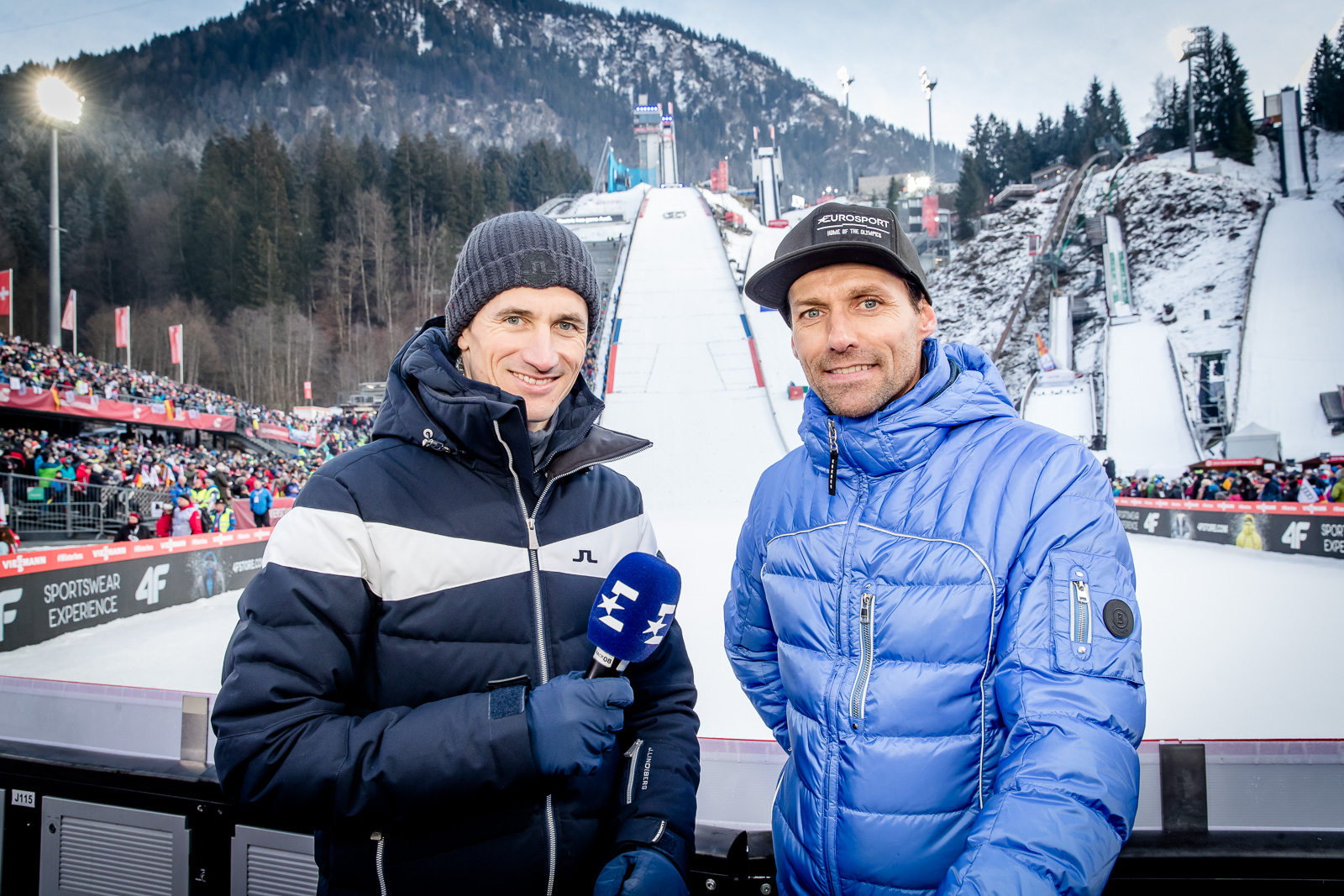 Martin Schmitt and Sven Hannawald