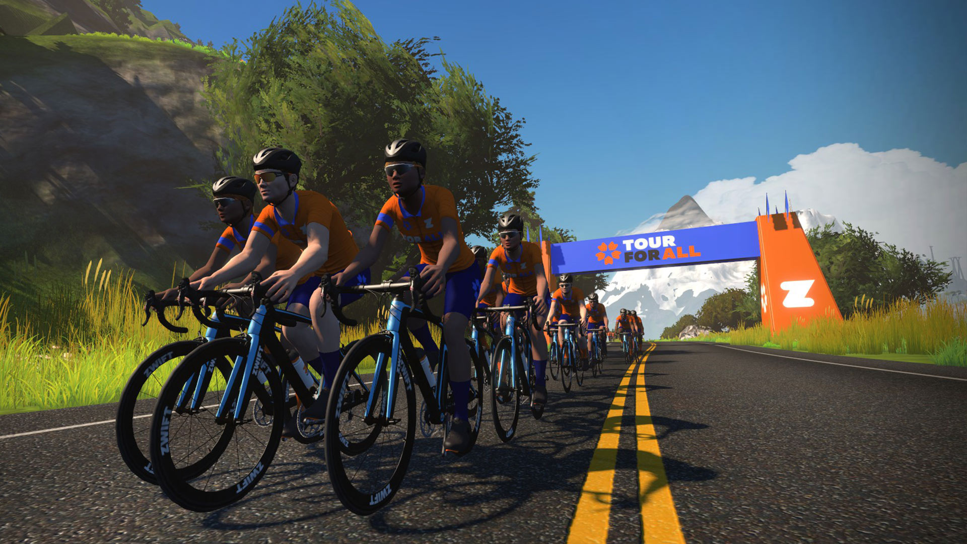 Zwift Tour for All