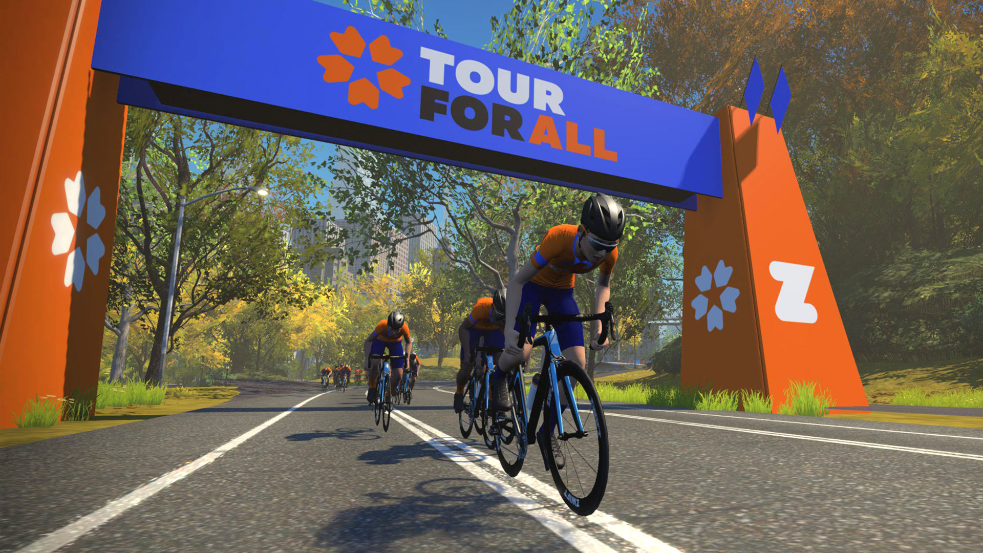 Zwift Tour for All