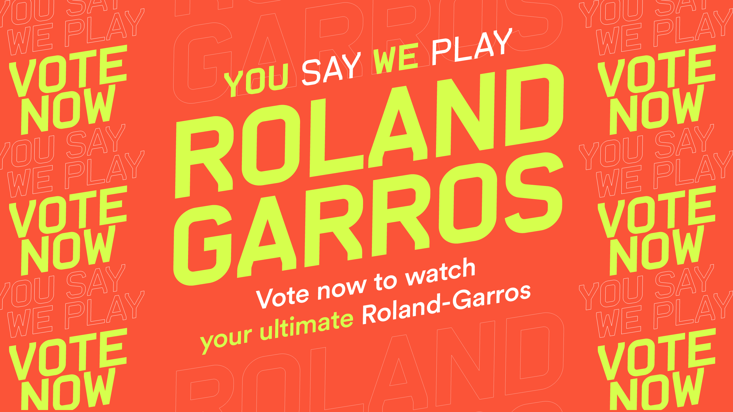 You Say We Play