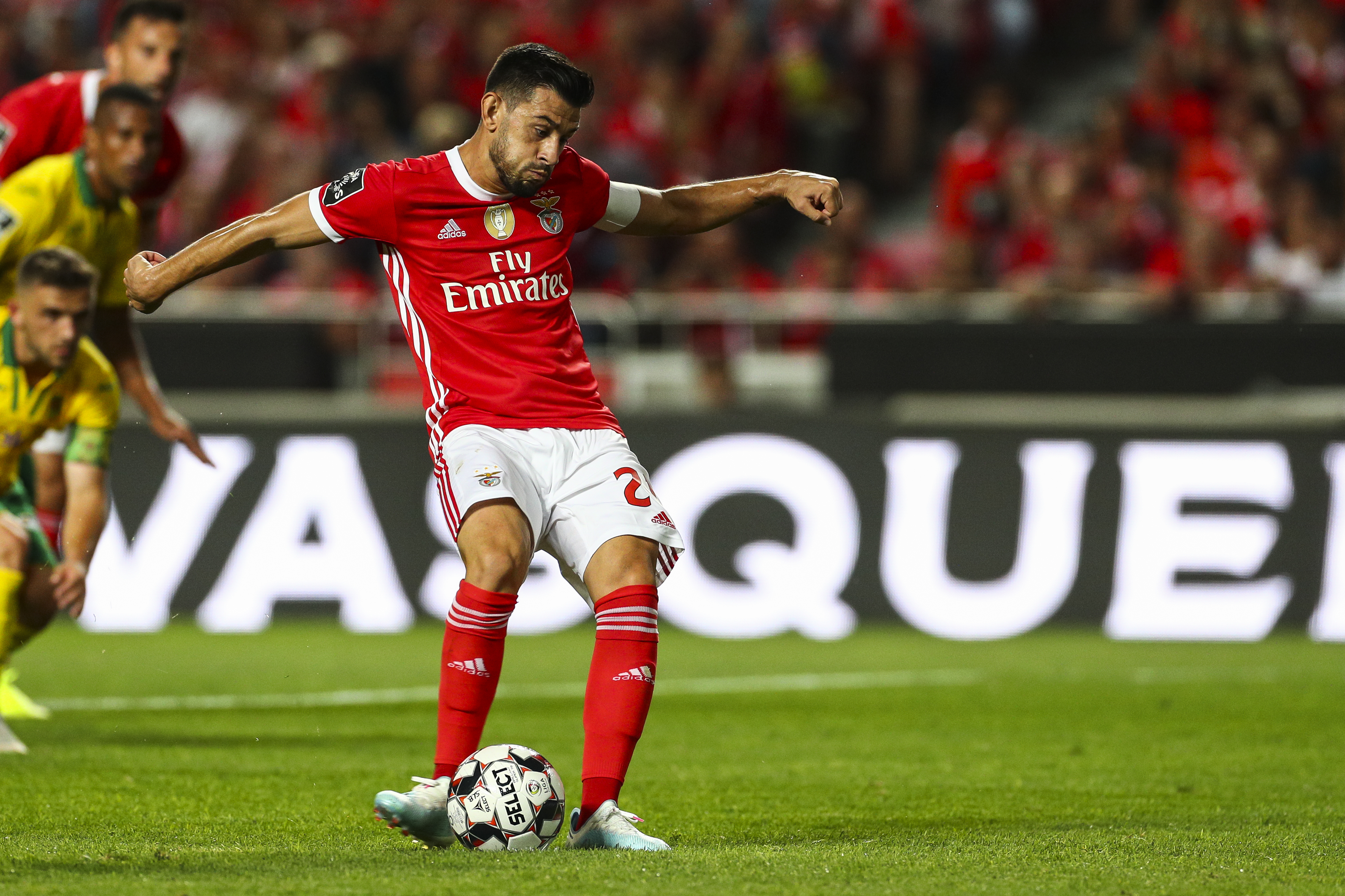 Pizzi of SL Benfica during the Liga Nos match berween SL Benfica and Pacos de Ferreira FC at Estadio da Luz on August 10, 2019.jpg