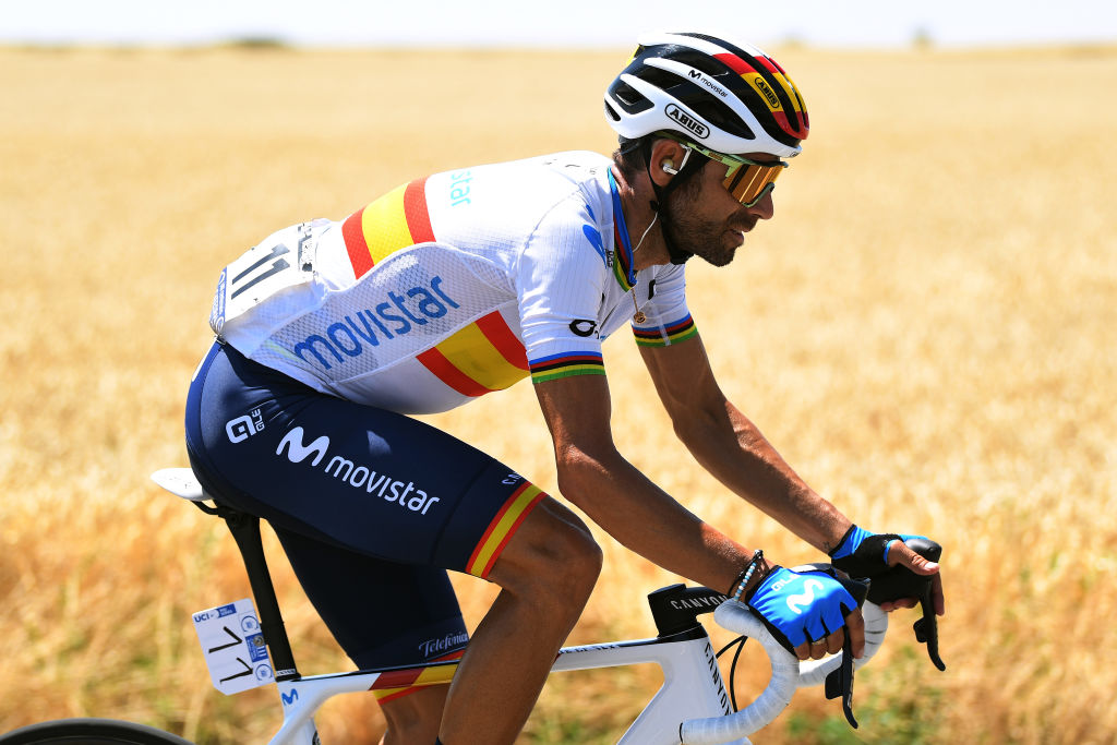 Alejandro Valverde at the Vuelta a Burgos 2020.jpg