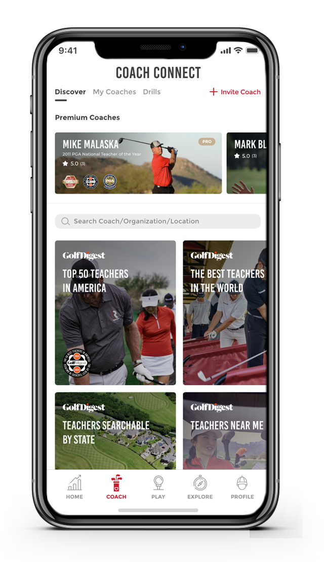 Coach Connect, Golf Digest