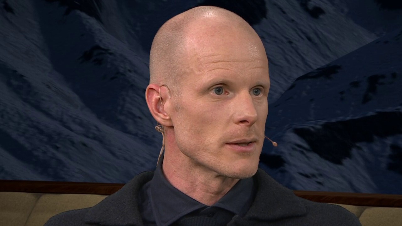 Toni Söderholm in der Eurosport-Sendung 