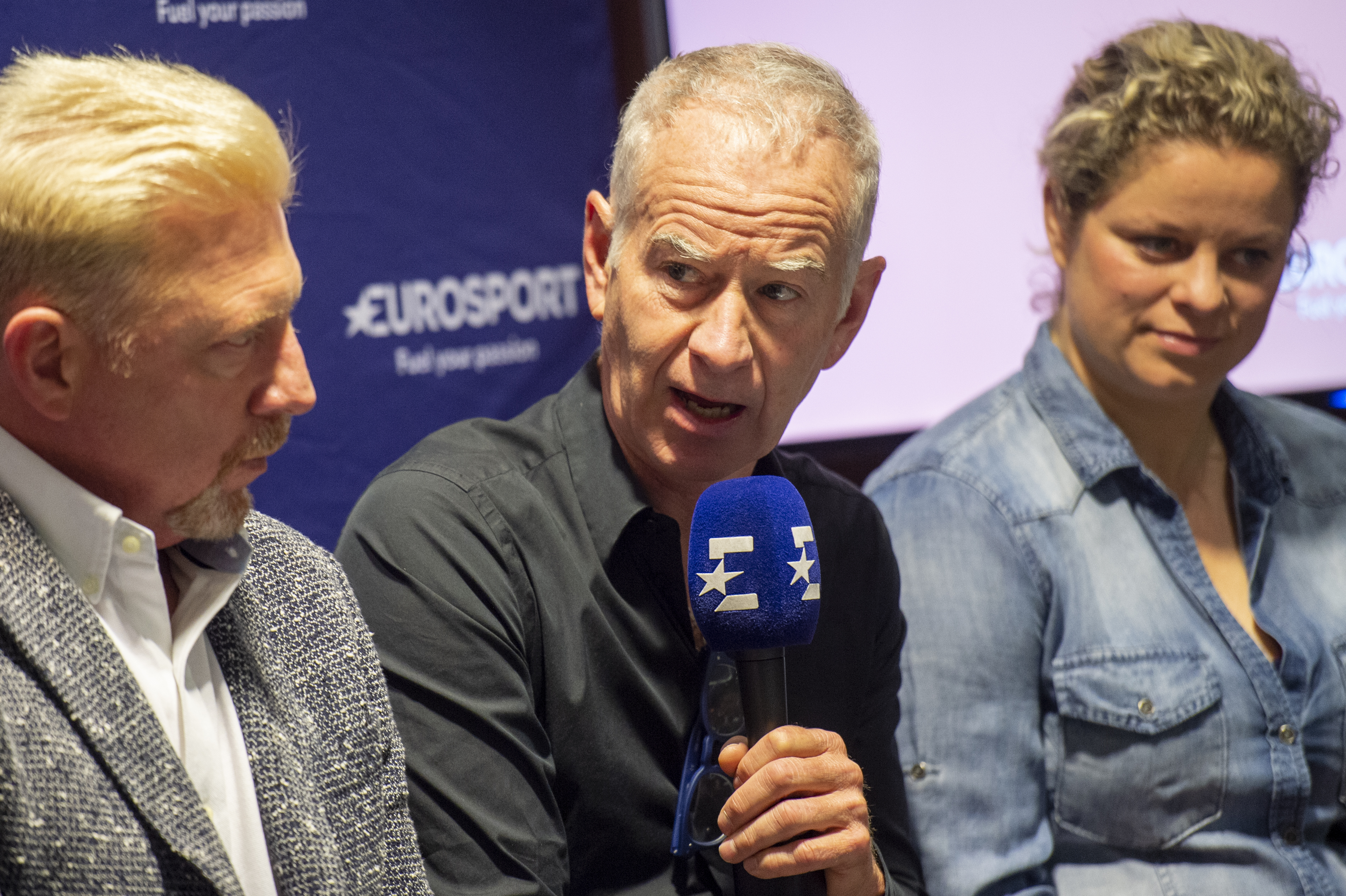 John McEnroe (Mitte) - (c) Eurosport