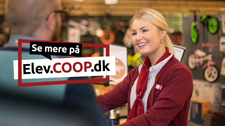 Dagli'Brugsen Rømø søger salgselev banner