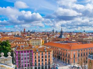 Stedentrip naar de Spaanse stad Madrid incl. centraal gelegen hotel met DAKTERRAS, vlucht en ontbijt