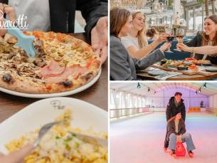 2- of 3-gangen keuzediner + muntje voor Ice Paradise bij Pavarotti Leidschendam