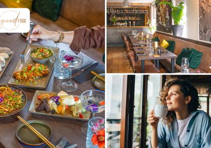 High tea + evt. bubbels of 2- of 3-gangen keuzelunch bij The Good Food