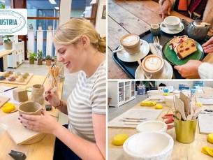 Creatieve keramiekworkshop (3 uur) incl. koffie/thee en wat lekkers