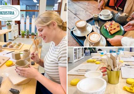Creatieve keramiekworkshop (3 uur) incl. koffie/thee en wat lekkers