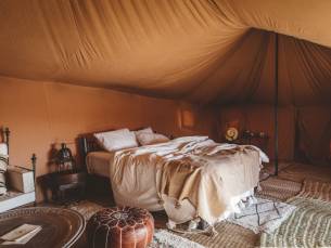 Glamping in de Agafay woestijn