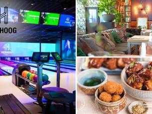 Bowlen (60 min) + spareribs of bitterballen bij Vier Hoog Zevenbergen