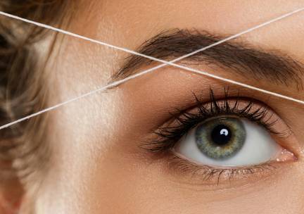 Epileren met draad evt. + mini-gezichtsbehandeling