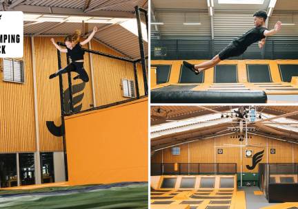 Vrij jumpen (2 uur) + evt. chips, gripsokken en 2 muntjes arcadespellen
