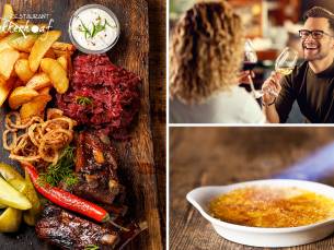 3-gangen keuzediner bij Restaurant Slekkerhoaf