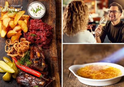 3-gangen keuzediner bij Restaurant Slekkerhoaf