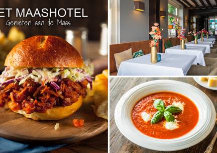 2-gangenlunch bij Het Maashotel