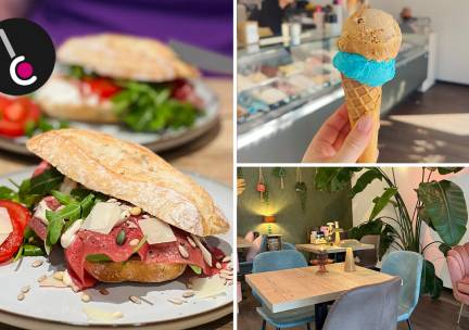 2-gangen keuzelunch bij Schepsels IJscafÃ©