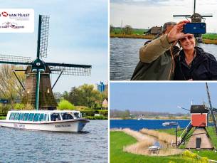 voor Molen- en Merentocht over de Kagerplassen (3 uur)