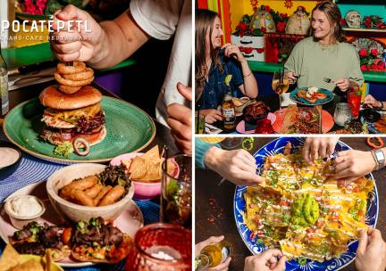 3-gangen keuzediner + nacho's bij Popocatepetl Breda