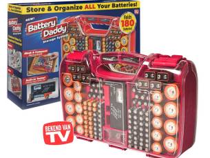 Battery Daddy Batterijbox - Voor 180 Batterijen! ...