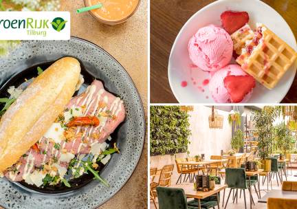 2-gangen keuzelunch bij Proeftuin Groenrijk Tilburg