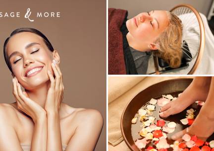 Japanese head spa + wellnessfacial (60 min)