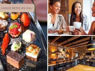 Luxe high tea (2 uur) + evt. glas bubbels bij Langs Berg en Dal
