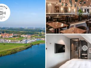 Overnachting voor 2 + ontbijt + evt. diner in Willemstad