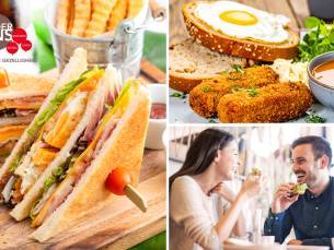 12-uurtje of 2-gangenlunch Ã  la carte bij Brasserie Onder Ons