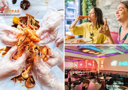 Uitgebreid 2-gangendiner bij E-Crab