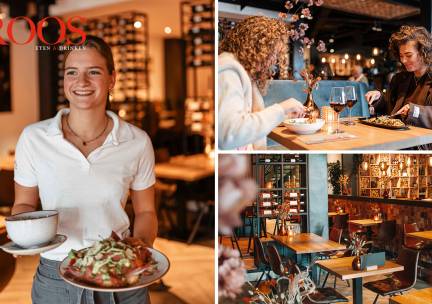 12-uurtje of 2-gangen keuzelunch bij Roos eten & drinken Bodegraven