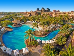 8 daagse vliegvakantie naar Lopesan Baobab Resort in meloneras, canarische eilanden