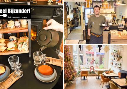 High tea met glas bubbels bij Lunchroom Heel Bijzonder