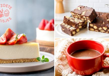 Warme drank + gebak of zoete proeverij