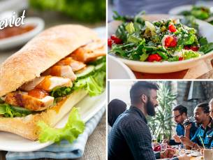 Salade of broodje naar keuze bij Geniet in de Weerd