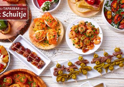 Onbeperkte tapas zonder tijdslimiet bij Tapasbar 't Schuitje Zierikzee