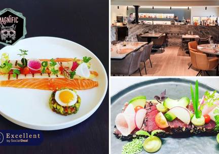 4-gangen Bib Gourmanddiner + Amuse