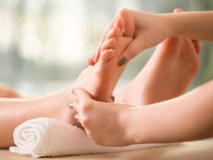 Ontspannende voetreflexmassage (60 min)