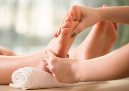Ontspannende voetreflexmassage (60 min)