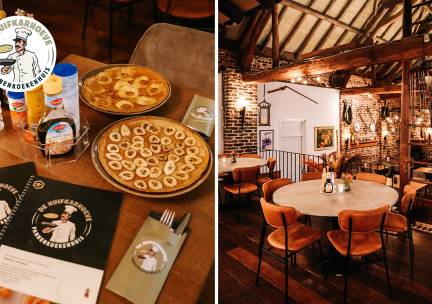 2-gangen pannenkoekendiner of -lunch bij Restaurant De Huifkarhoeve